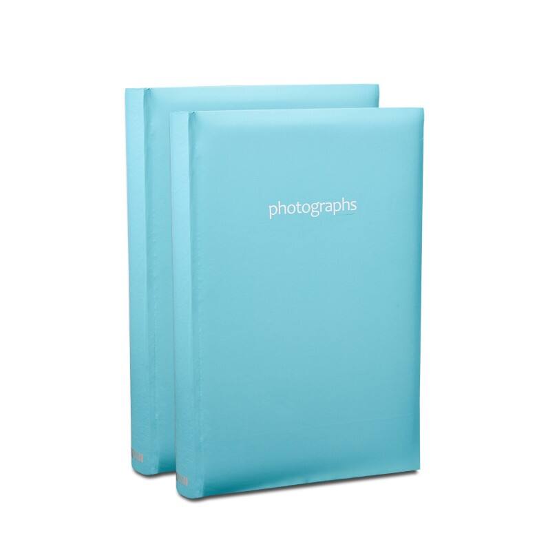 ARPAN Photo Album 300BE-X2 300 6X4'' Pictures Blue Pack of 2
