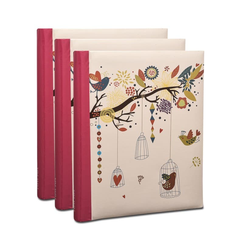 ARPAN Photo Album AL-9158X3 20 Sheets Dark Cream Pack of 3
