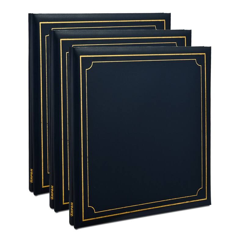 ARPAN Photo Album AL-9176-X3 24 Sheets Blue Pack of 3