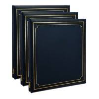 ARPAN Photo Album AL-9176-X3 24 Sheets Blue Pack of 3