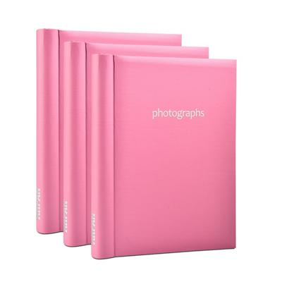 ARPAN Photo Album CL-SM72PK-PK3 36 Sheets Pink Pack of 3