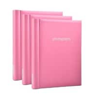 ARPAN Photo Album CL-SM72PK-PK3 36 Sheets Pink Pack of 3