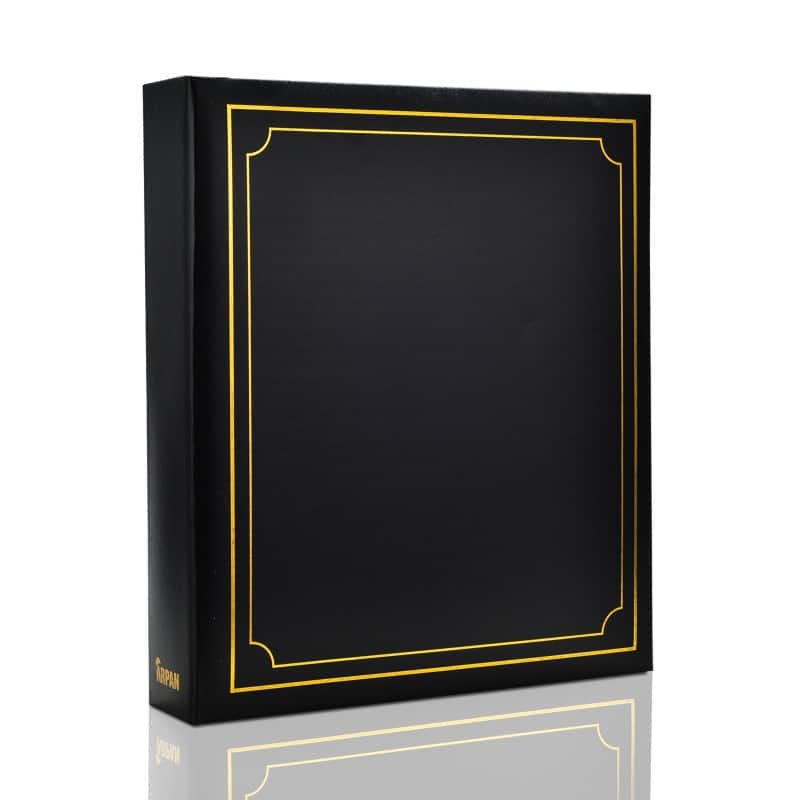 ARPAN Photo Album AL-2347BK A4 100 Holds Black