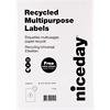 Viking Multipurpose Labels 67546 White 29.7 x 21 cm 100% Recycled 80 Sheets of 1 Label
