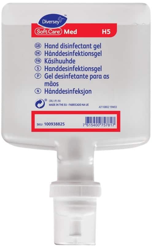 Diversey Hand Sanitiser Care Med 1.3 L Pack of 4