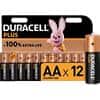 Duracell Batteries Plus 100 AA Pack of 12