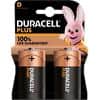 Duracell Batteries LR20 Pack of 2