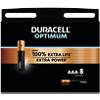 Duracell Batteries Optimum AAA Pack of 8