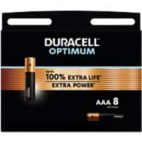 Duracell Batteries Optimum AAA Pack of 8