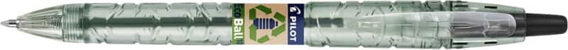 Pilot B2P Ecoball Ballpoint Pen Black Medium 0.4 mm Refillable Pack of 10
