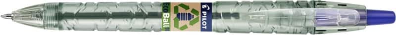 Pilot B2P Ecoball Ballpoint Pen Blue Medium 0.4 mm Refillable Pack of 10