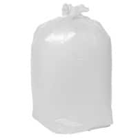 Purely Smile Bin Bags 80 L Transparent Plastic Pack of 200