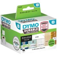 DYMO LW 2112286 Labels White Self Adhesive 25 x 25 mm 1700 Labels