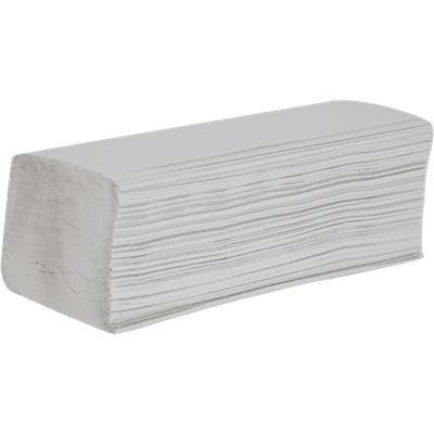 Optimum Hand Towels V-Fold 2 Ply White 200 Sheets Pack of 15