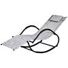 HOMCOM Rocking Chair 84A-120V70GY Steel, Textilene Grey