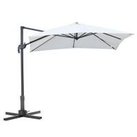 Outsunny Umbrella 84D-051CW Aluminum, Steel, Polyester Cream White