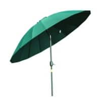 Outsunny Sun Umbrella 84D-103GN Metal, Glass Fiber, Polyester Green