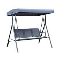 Outsunny Swing Chair 100110-062 Terylene Fabric Olive Grey