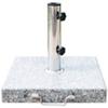Outsunny Umbrella Base 28000 g Marble, Stainless Steel 42 x 42 x 36 cm