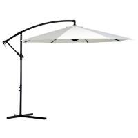 Outsunny Umbrella 84D-037CW Steel, Polyester Cream White