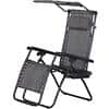 Outsunny Zero Gravity Chair 84B-388CG Steel, Texteline, PP Grey