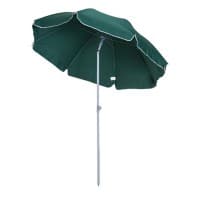 Outsunny Beach Umbrella 84D-039GN Steel, Polyester Green