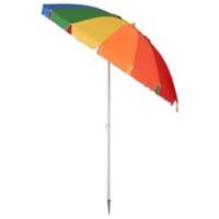 Outsunny Beach Umbrella 84D-090 Aluminum, Polyester, Glass Fiber Assorted