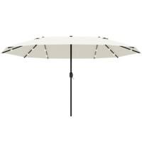 Outsunny Umbrella 84D-106CW Steel, Polyester Cream White
