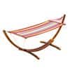 Outsunny Hammock 5662-0119 Cotton, Wood Assorted