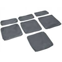 Outsunny Lean to Green House 84B-522 Polyester Deep Grey
