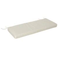Outsunny Outdoor Seat Cushion 84B-516V71CW Polyester Cream White