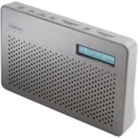 Goodmans Canvas, Portable DAB Digital & FM RDS Radio, Battery Operated - Steel