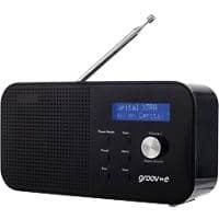 Groov-e Venice Portable DAB FM Digital Radio Bluetooth - Black