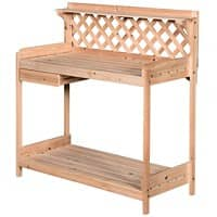 Outsunny Garden Table Garden  Wood 1120 x 510 x 1140 mm