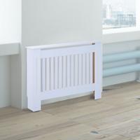 Outsunny Radiator Cover White MDF 190 x 1120 x 810 mm