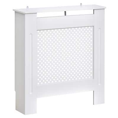 Outsunny Radiator Cover White MDF 190 x 780 x 820 mm
