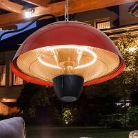 Outsunny Outdoor Heater Red 40 x 40 x 32 cm