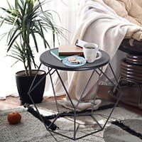 Homcom Coffee Table Side Minimalist Style 540 x 540 x 440 mm