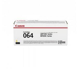 Canon 064 Original Toner Cartridge Yellow