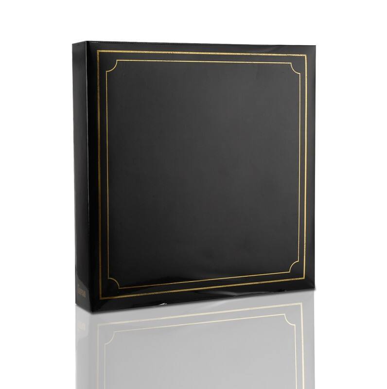 ARPAN Photo Album AL-2281-X2 Black Pack of 2