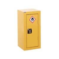 GPC Cupboard 1 Shelf 350 x 300 x 700 mm Yellow