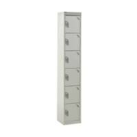 GPC Express Locker 6 Doors 1 nest Key lock 300 x 300 x 1,800 mm Grey