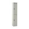 GPC Express Locker 2 Tier Grey Body Grey Doors 1800 x 300 x 450 mm