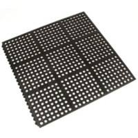 GPC Rectangular Anti-Fatigue Mat Interlinking Tiles 90 x 90 cm