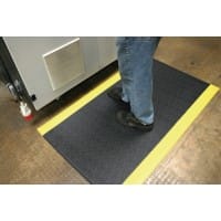 GPC Anti-Fatigue Mat 600 x 900 mm Charcoal, Yellow