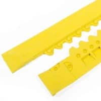 GPC Mat Edging with Corner Female for use with ST-0001 Yellow