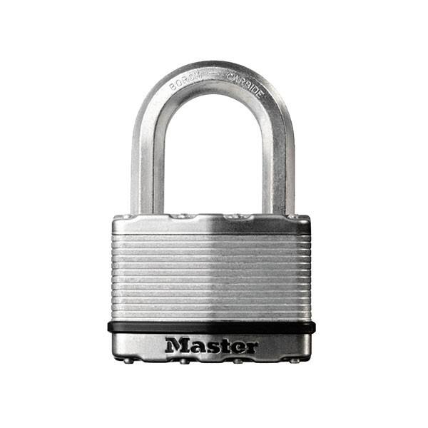 Master lock Padlock M5EURDCC 5.2 x 7.8 cm Key lock Laminated Steel White