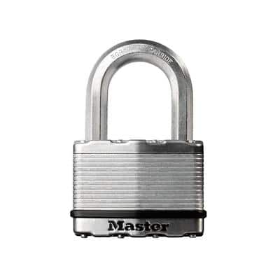 Master lock Padlock M15EURDLFCC 6.4 x 9.6 cm Key lock Steel White