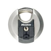 MASTER LOCK Discus Padlock Keys M40EURD 7 cm Black, Silver 1 x Discus Padlock