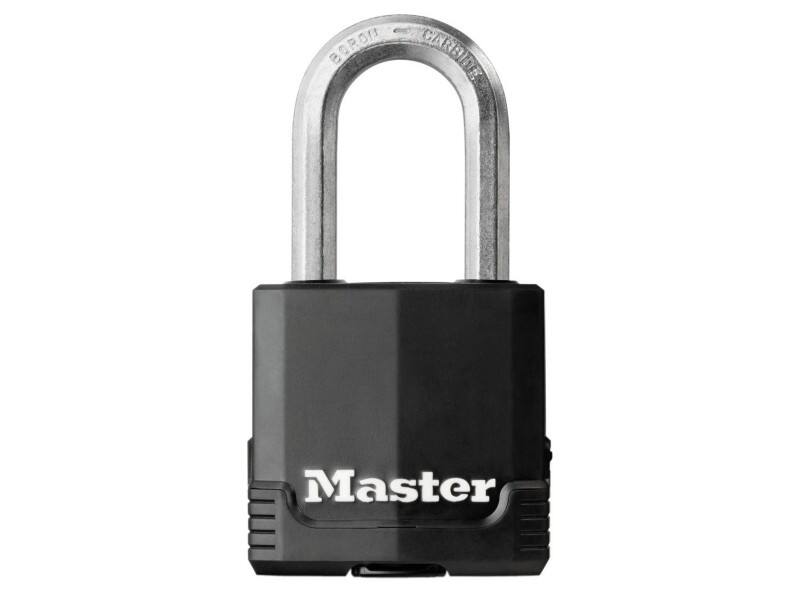 Master lock Padlock M515EURDLHCC 5.4 x 11 cm Key lock Steel Black